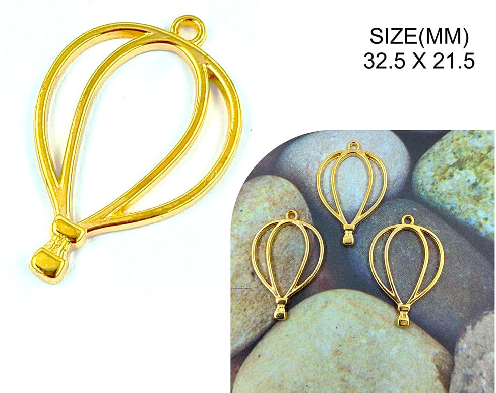Gold Air Balloon Bezels Bz070