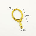 Gold Hand Mirror A Bezels Bz072