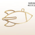 Gold Rocket Bezels Bz076