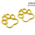 Gold Paw Bezels Bz078