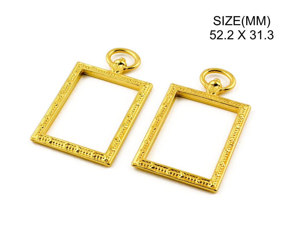 Gold Square Photo Frame Bezels Bz079