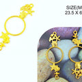 Gold Ocean Theme Pendant B Bezels Bz092