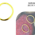 Gold Pebble Pendant Bezels Bz113