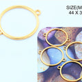 Gold Round Rakhi & Bracelet Bezel