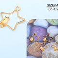Gold Star With Cat