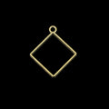 Gold Square Bezels
