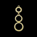 Gold Hanging Bezels