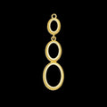 Gold Hanging Bezels