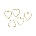 5 In 1 Heart Bezels Set