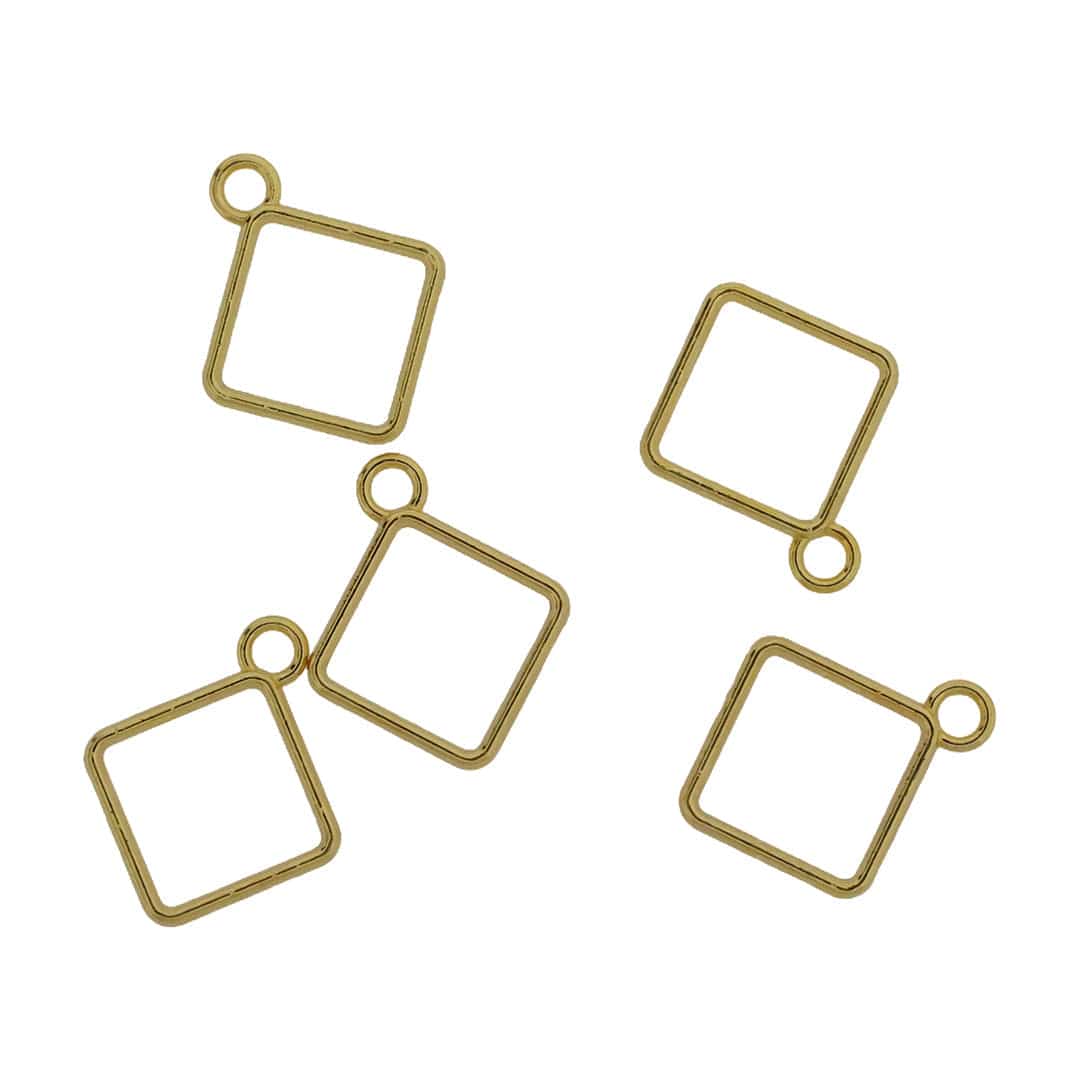 5 In 1 Gold Diamond Bezel Set