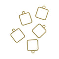 5 In 1 Gold Square Bezel Set