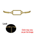 1Pc Rectangle Bracelet Bezels