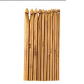 12 In 1 Wooden Crochet Hook