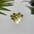 Circle Shape Golden Acrylic Mirror