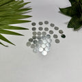 Circle Shape Silver Acrylic Mirror