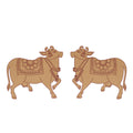 Premarked MDF Cow Pair – Motif Style 4