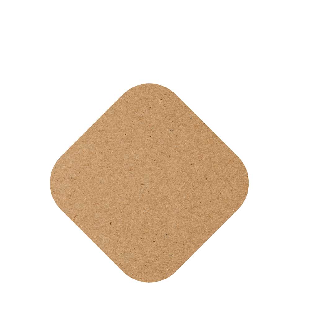 curved square diy mdf