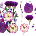 15 In 1 Pressed Flowers Fl186