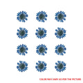 Mini Dark Blue Daisy Pressed Dry Flower