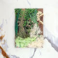 Dried Mixed Flower Green, White Theme