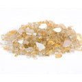 Golden Reflective Firepit Glass