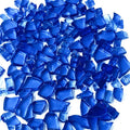 Royal Blue Transparent Firepit Glass