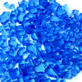 C.Blue  Transparent Firepit Glass
