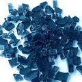 Black Transparent Firepit Glass