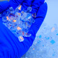 Small Rainbow Reflective Firepit Glass