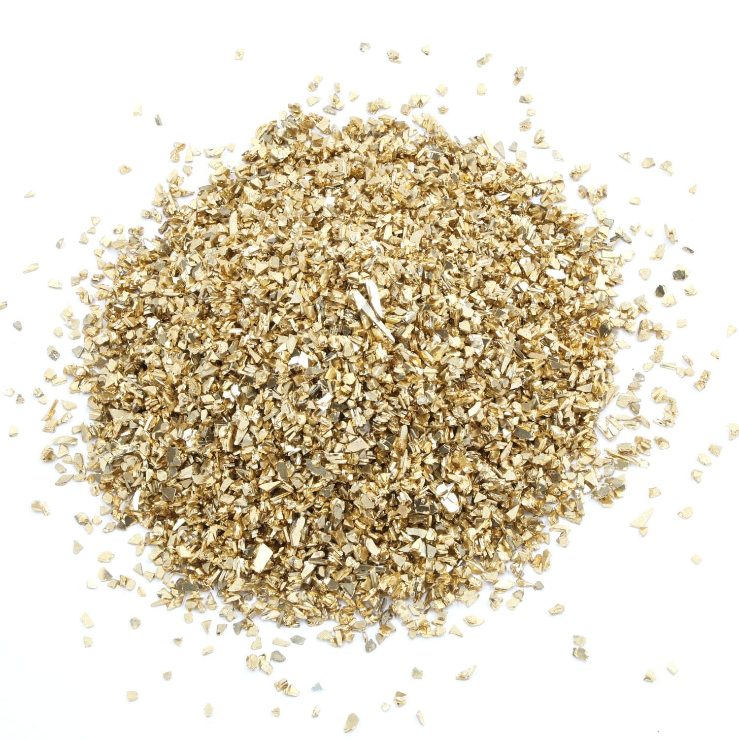 Small Metallic Glass Chips 20GMS/BOTTLE
