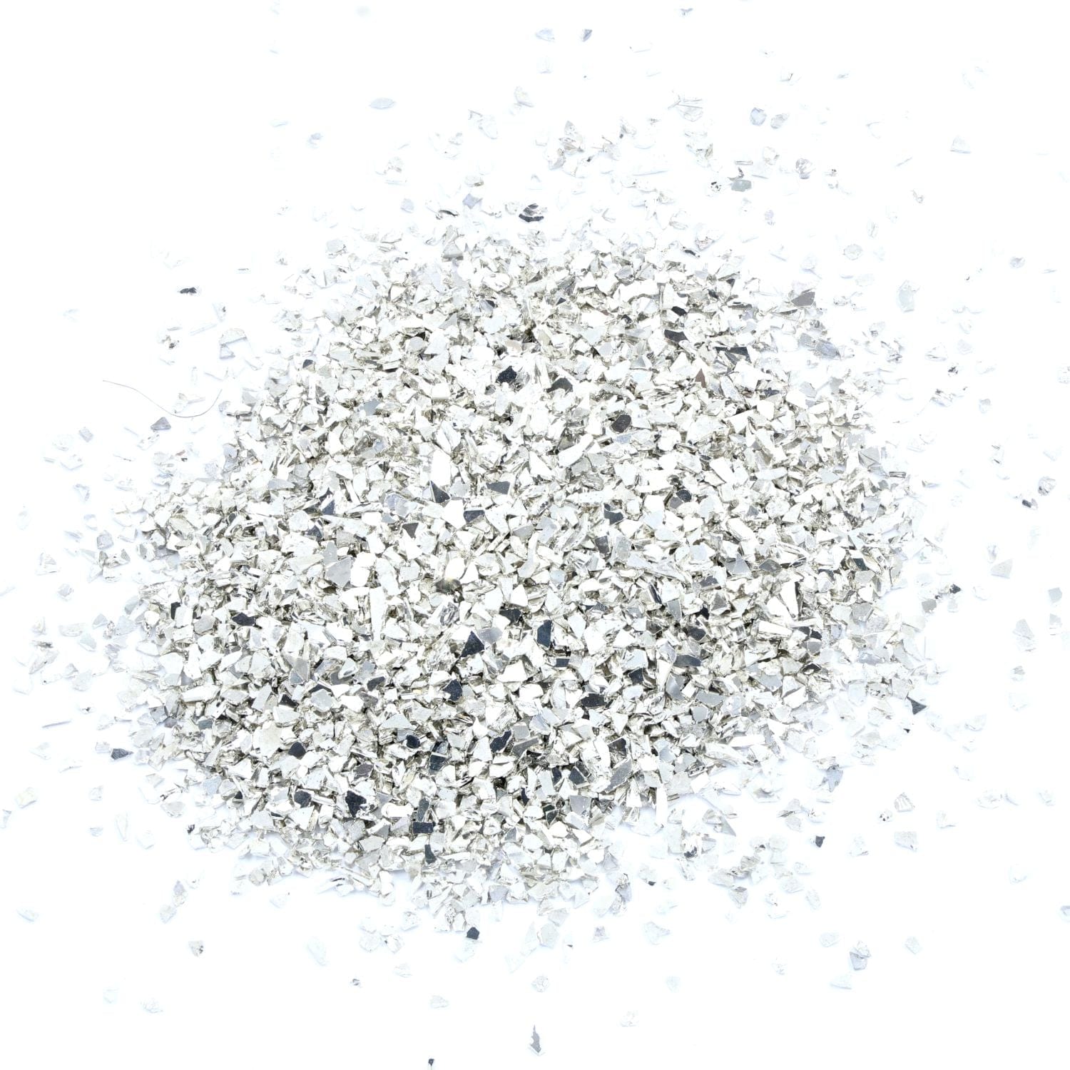 Small Metallic Glass Chips 20GMS/BOTTLE