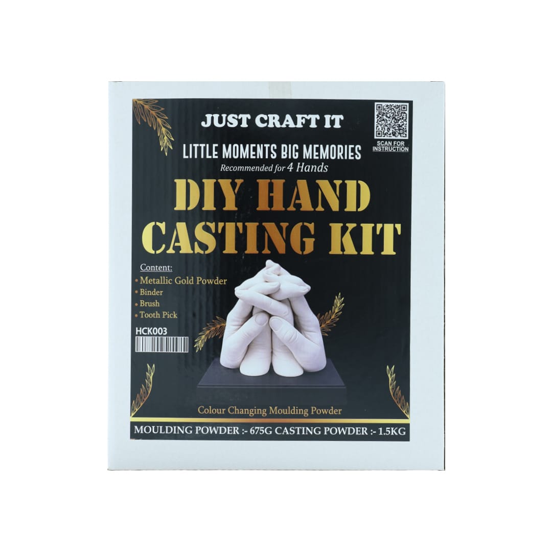 DIY Hand Casting Kit For 4 Hands