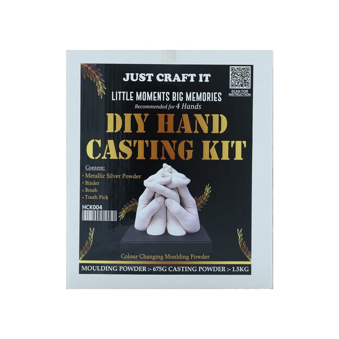 DIY Hand Casting Kit For 4 Hands