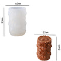 Heart Piller Candle Handmade Mould