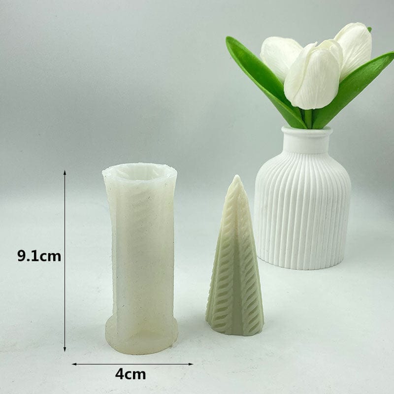 3D Christmas Tree Candle Handmade Mould