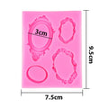 4 Cavity Ornate Mini Frame Handmade Mould