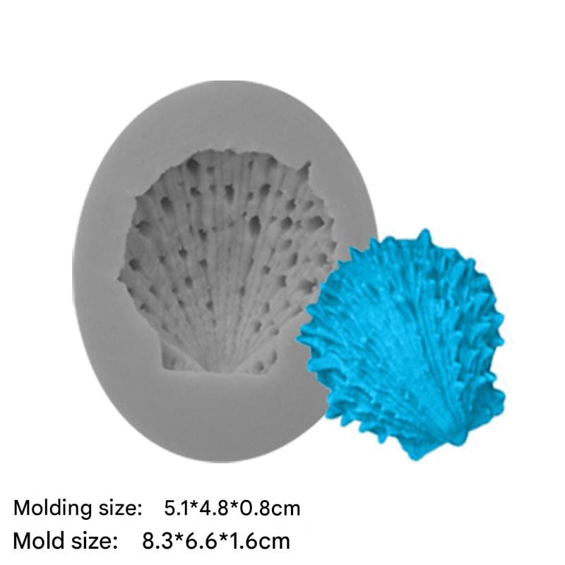 3D Conch Shell Handmade Mould
