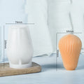 Pillar Spiral Cylindrical Candle Handmade Mould