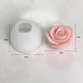 3D Rose Candle Handmade Mould