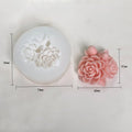 3D Rose Flower Candle Handmade Mould