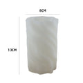 3D Cylinder Twisted Candle Handmade Mould
