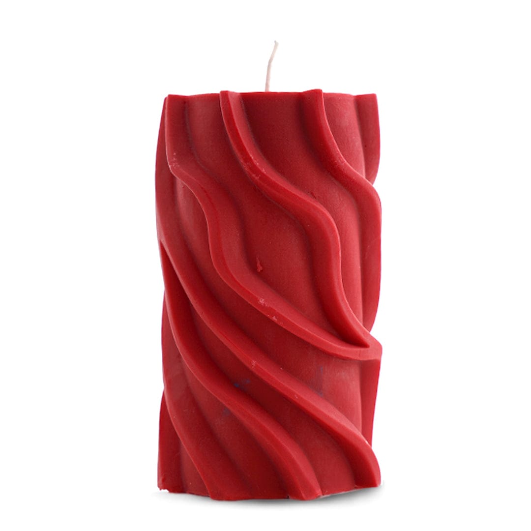 3D Cylinder Twisted Candle Handmade Mould