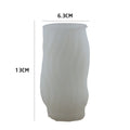 Vertical Wave Pillar Candle Handmade Mould