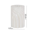 Spiral Wave Candle Handmade Mould