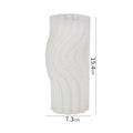 Spiral Wave Candle Handmade Mould