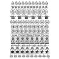 Rakhi design ,Ganesh, Swastik, Gayatri Mantra, Ek Onkar, Om, Aum(Transparent Sheet) IS007