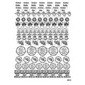 Rakhi Design, Aum Ganesh, Swastik(Transparent Sheet) IS010