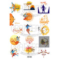 Shree Ram Navami Designs Insert Sheet (Transparent Sheet) IS120