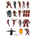 Iron man Designs Insert Sheet (Transparent Sheet) IS129