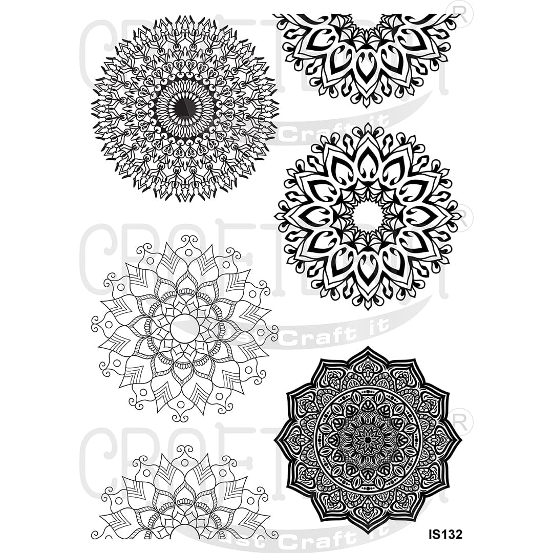 Mandala Designs Insert Sheet (Transparent Sheet) IS132